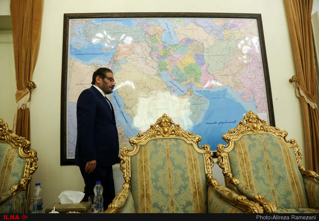 دیدار دبیر شورای عالی امنیت ملی با رئیس مجلس آذربایجان