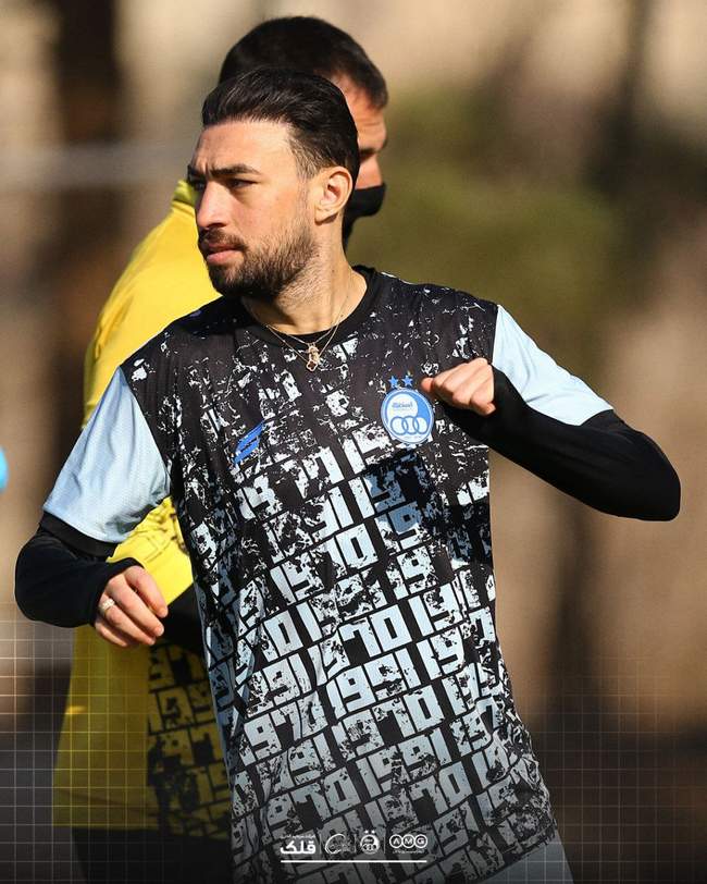 گزارش تصویری آخرین تمرین استقلال قبل از بازی با سپاهان