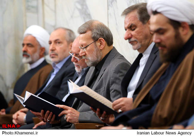 مراسم ترحیم والده رئیس جمهور در تهران