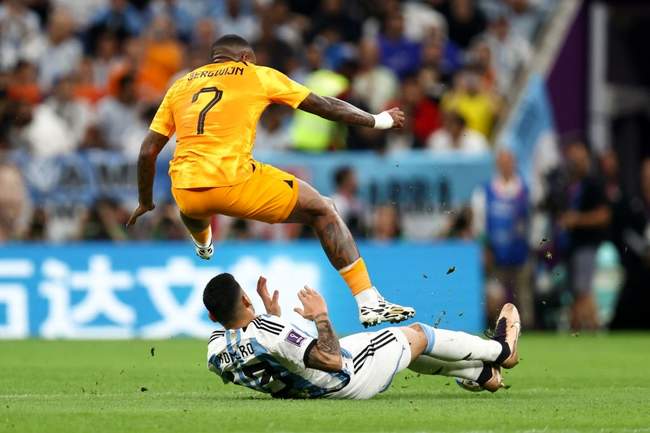 گزارش تصویری نیمه اول بازی هلند و آرژانتین