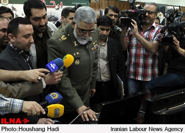 نشست خبری فرمانده نیروی زمینی ارتش