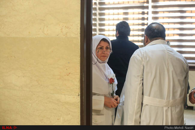 تقدیر از پرستاران بیمارستان طرفه به مناسبت روز پرستار
