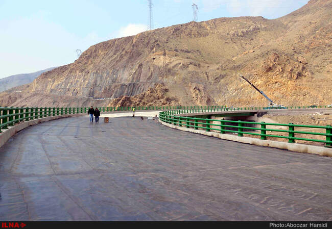  مراحل تکمیل آزادراه قزوین رشت محدوده منجیل رودبار