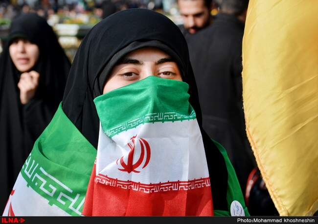 راهپیمایی مردم در محکومیت اغتشاشات اخیر - مشهد
