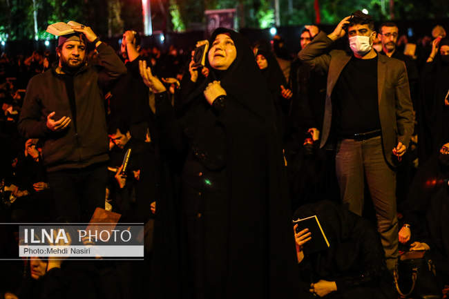 مراسم احیای شب بیست و یکم رمضان در ستاد فرماندهی انتظامی تهران بزرگ