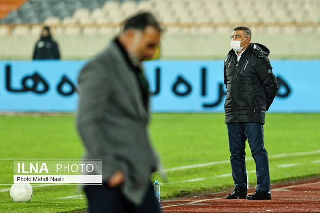 دیدار تیمهای فوتبال استقلال تهران و نساجی مازندران