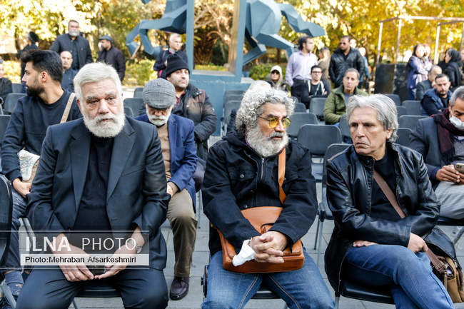 مراسم تشییع پیکر هادی مرزبان