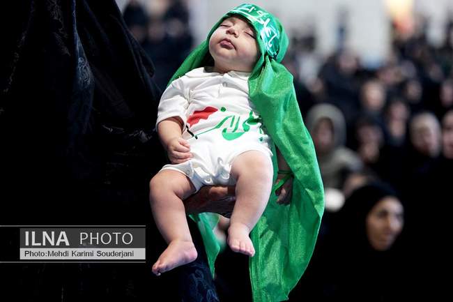  مراسم شیرخوارگان حسینی در شهر سودرجان