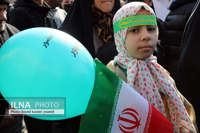 راهپیمایی یوم الله ۲۲ بهمن در تبریز