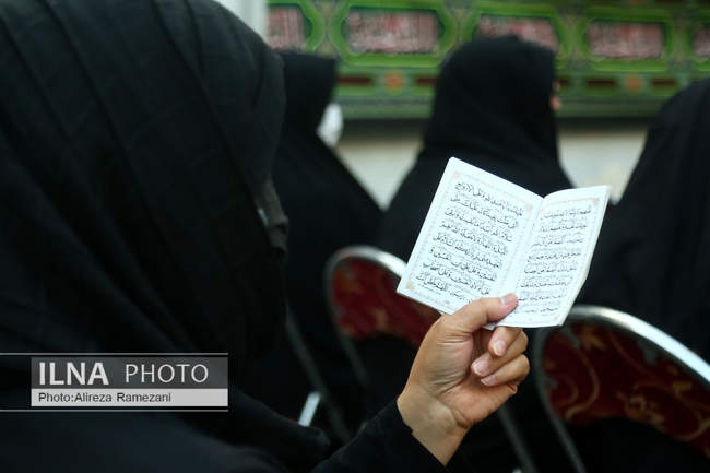 هشتمین شب مراسم عزاداری حضرت اباعبدالله الحسین (ع) در خانه کارگر