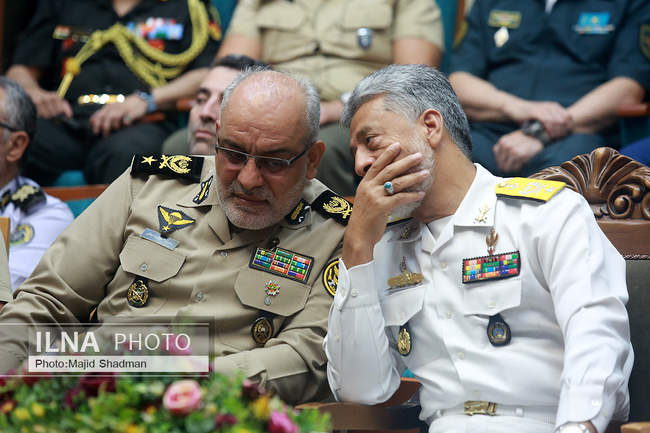 افتتاحیه پنجمین نمایشگاه بین‌المللی کتاب صلح و دفاع ارتش جمهوری اسل