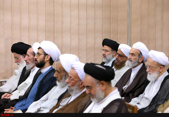 دیدار ‫رئیس و اعضای مجلس خبرگان با رهبر معظم انقلاب