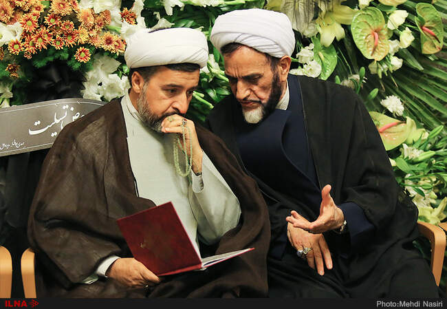 مراسم ترحیم برادر محمدحسین مقیمی استاندار تهران 