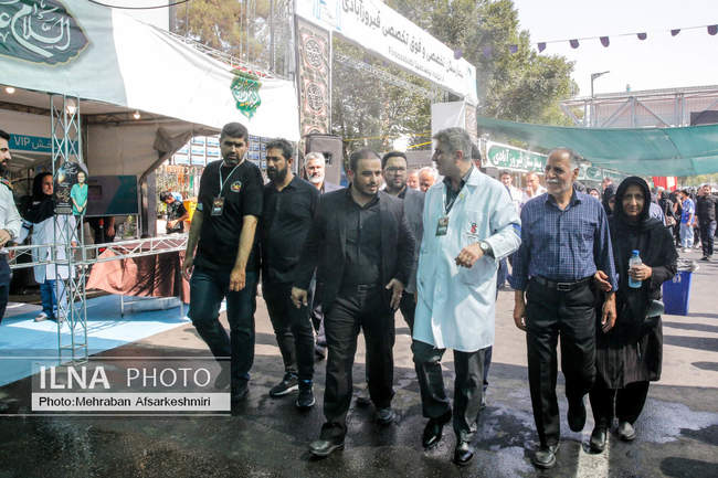 مراسم پیاده‌روی جاماندگان اربعین حسینی در تهران/ 2