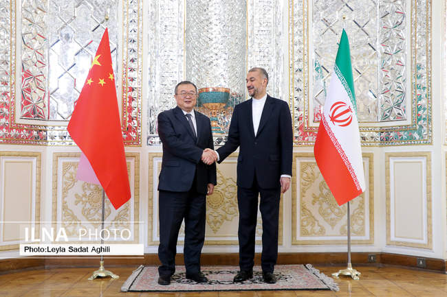 دیدار لیو جیان چائو با وزیر امور خارجه کشورمان