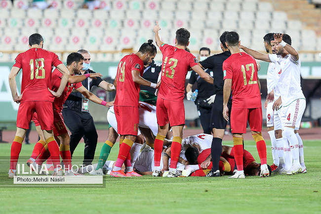 دیدار تیم‌های ملی فوتبال ایران و سوریه 