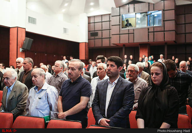 مراسم بزرگداشت مریم میرزاخانی در موسسه رعد