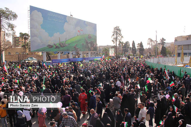 مراسم راهپیمایی ۲۲بهمن - شیراز