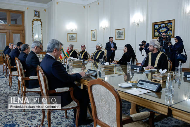 دیدار وزیر خارجه عمان با وزیر خارجه ایران