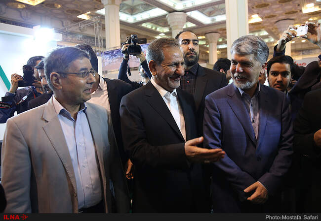 بازدید معاون اول رئیس‌جمهور از بیست و سومین نمایشگاه مطبوعات و خبرگزاری‌ها