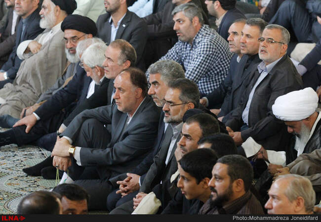 مراسم تشییع پیکر جان‌ باختگان فاجعه منا در تهران/3