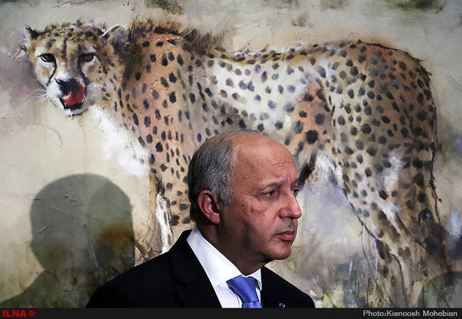 دیدار لوران فابیوس با معصومه ابتکار