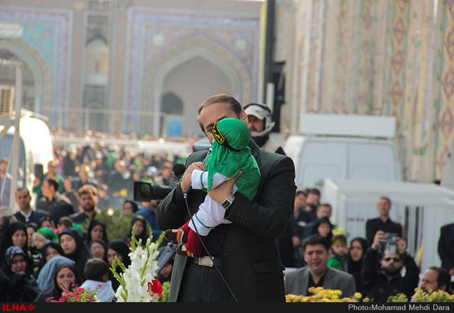  مراسم شیرخوارگان حسینی (حرم مطهر رضوی)