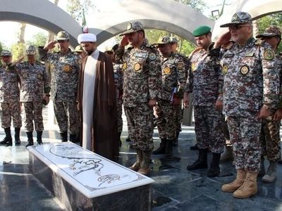 بازدید فرمانده نیروی پدافند هوایی ارتش از منطقه پدافند هوایی شمال شرق