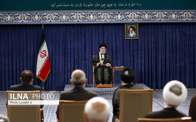 دیدار رئیس‌ و اعضای مجمع تشخیص مصلحت نظام با رهبر انقلاب