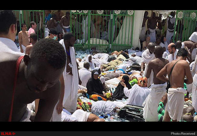 کشته شدن صدها حاجی در سرزمین منا