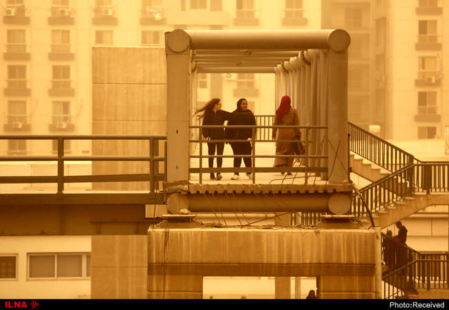 مصر در تصرف طوفان شن