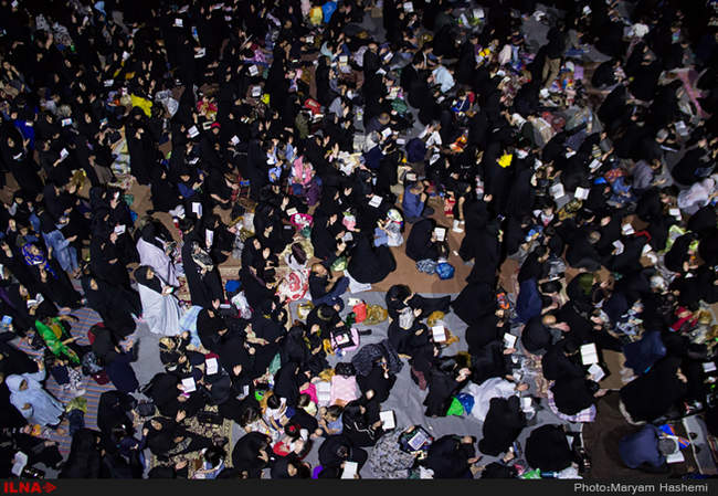 مراسم شب احیا در کرج