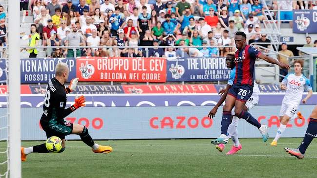 گزارش تصویری دیدار ناپولی و بلونیا