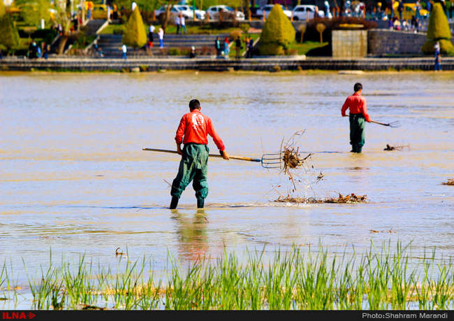 زاینده رود جاری شد