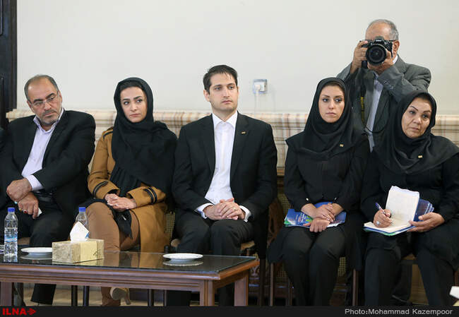 دیدار  اعضای سومین اجلاس بین‌المللی «تعامل هوشمند بازارهای پولی و سرمایه‌ در تجارت جهانی» با آیت‌الله هاشمی رفسنجانی