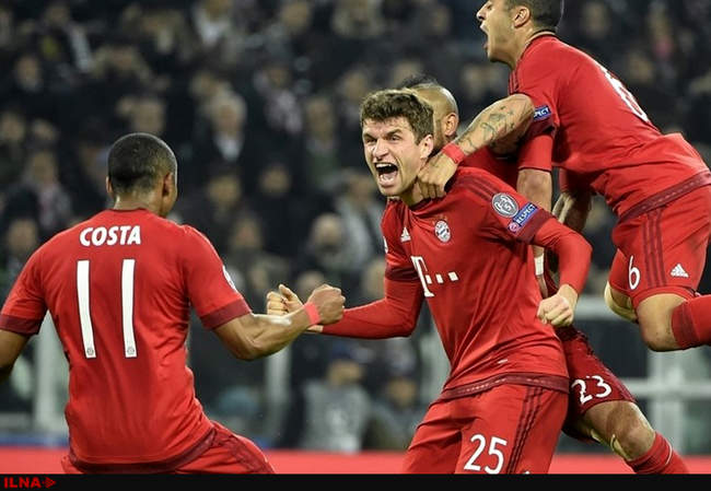 توقف خانگی یوونتوس مقابل بایرن مونیخ در لیگ قهرمانان اروپا