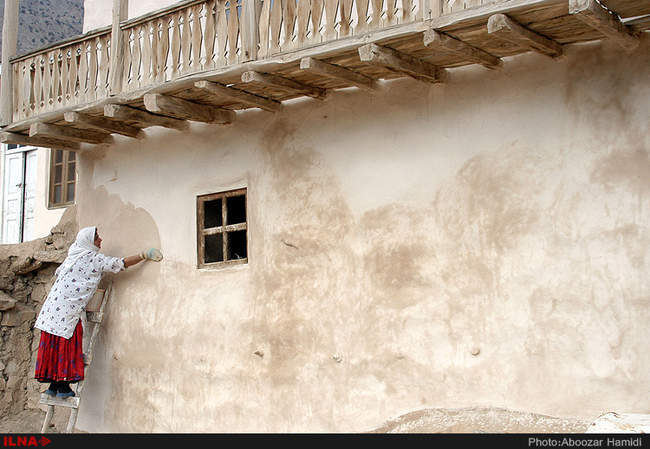 آیین خانه تکانی در روستای عمارلو رودبار گیلان