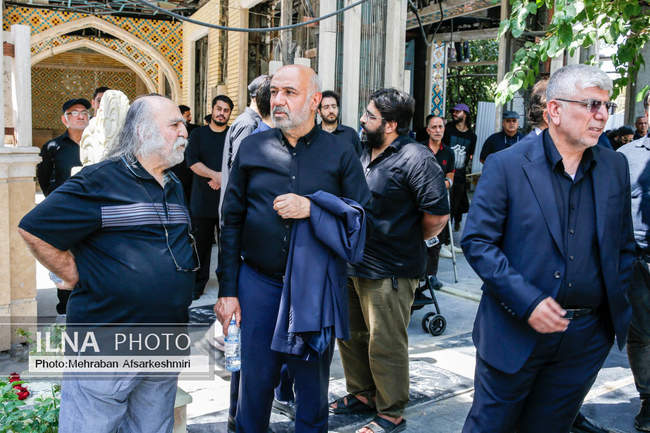 تشییع پیکر «احمد توکلی»