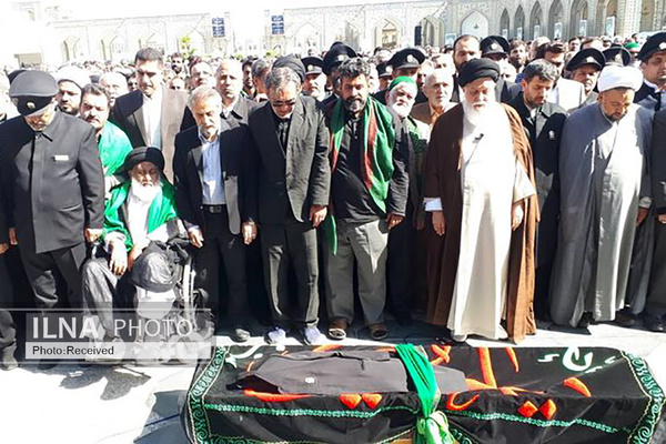 سیدرضا موید در مشهد تشییع شد