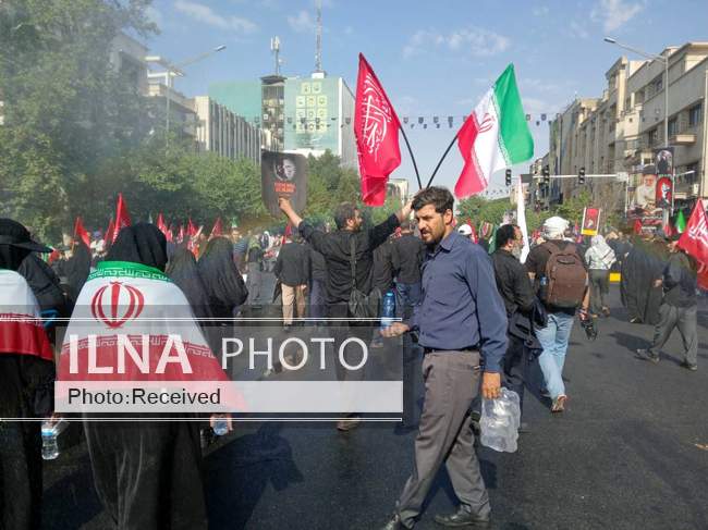 آیین وداع و تشییع پیکر قائد شهید