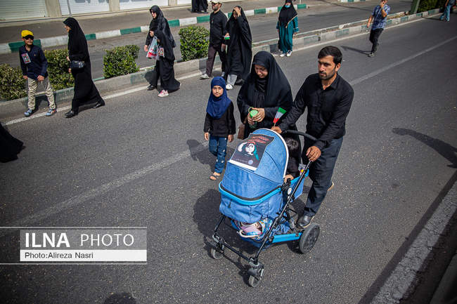 پیاده‌روی جاماندگان اربعین در قزوین