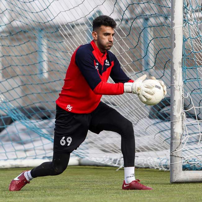 گزارش تصویری تمرینات گلرهای تراکتور