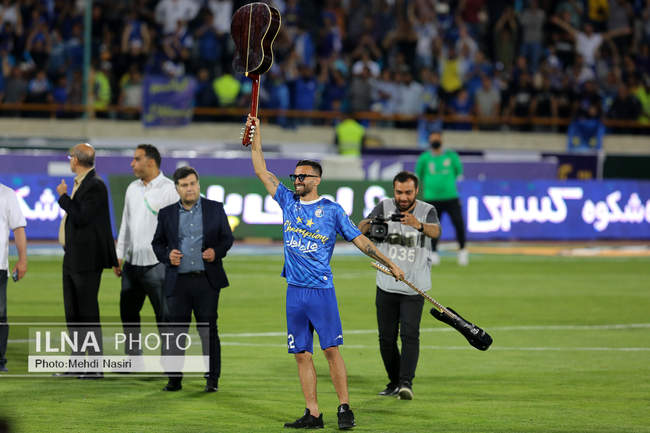 جشن قهرمانی تیم فوتبال استقلال