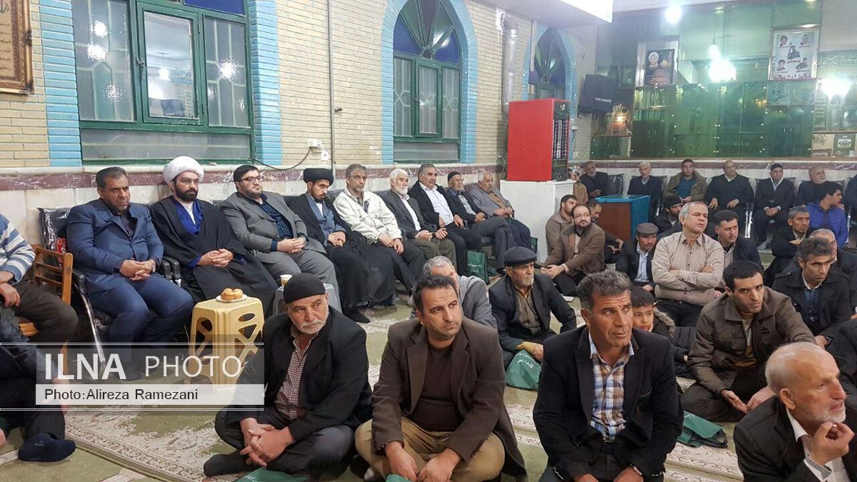 برپایی مراسم یادبود آیت الله هاشمی رفسنجانی در قلعه نو