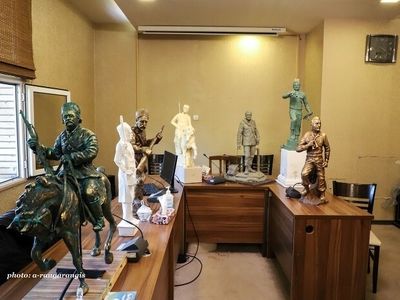 نصب شش تندیس فاخر از سرداران شهید و مشاهیر بزرگ در تبریز 