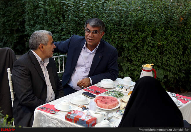 ضیافت افطار حزب همبستگی