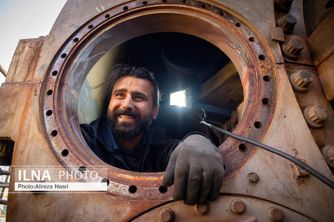 تعمیرات زمستانه نیروگاه سیکل ترکیبی شهید رجایی استان قزوین