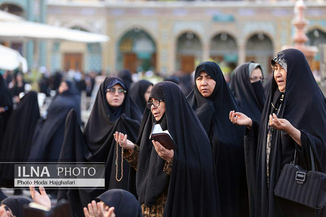 قرائت دعای «عرفه» - حرم حضرت معصومه(س)