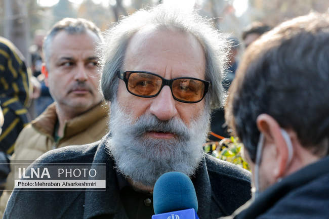 مراسم تشییع پیکر «سعید پیردوست»