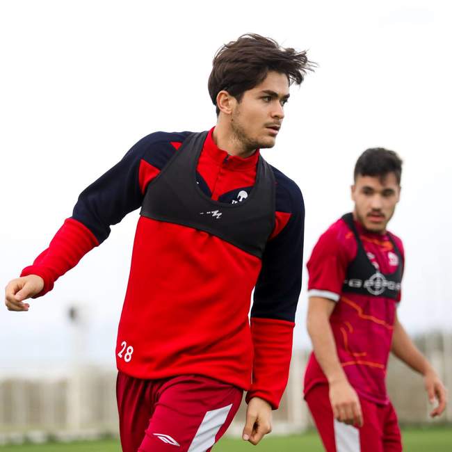 تصاویری از تمرین امروز تراکتور